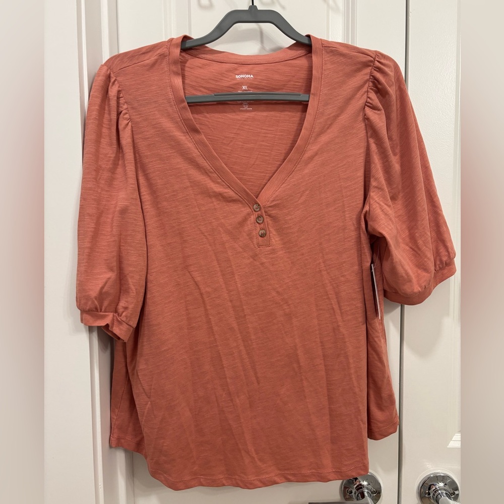 NWT Sonoma Goods For Life Henley Top